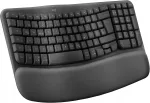 Juhtmevaba klaviatuur LOGITECH Wave Keys, QWERTZ, saksa