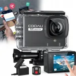 Sportvideokaamera COOAU CU-SPC05 4K 60FPS WiFi USB UHD EIS-iga
