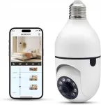 V&auml;lis IP valvekaamera E27 pesale, Full HD, traadita WiFi