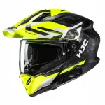 Motorratturi kiiver HJC RPHA60 Dakar kollane/must, suurus L