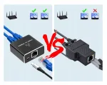 V&otilde;rguadapter ja jagaja Ethernet, 10/100/1000 Mbps
