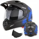 Motorratturi kiiver Cassida Tour Crew XS, sobib interkomile, 2 klaasi, ECE 22.06