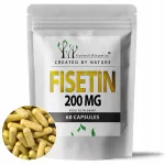 Toidulisand FISETIN 200 mg, 60 kapslit, 98% ekstrakt