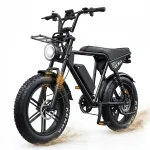 Elektriline jalgratas V8, 20" paksud rehvid, 48V 15Ah, LCD, 50&ndash;60 km