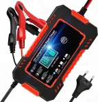 Automaatne akulaadija LCD-ga, 12V 6A
