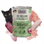 MAC'S CAT m&auml;rgtoit kassidele pardiliha, kalkuni- ja kanaliha seguga, 400 g