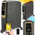 &Otilde;liradiaator Yoer 2500 W, 10 sektsiooni, taimer, 3 v&otilde;imsusastet, energias&auml;&auml;sturežiim