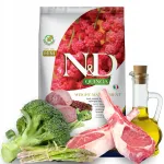 ND QUINOA Mini Adult lambaga kuivtoit koertele 7 kg