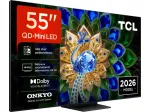 Teler TCL 55A400U 55&rdquo; QD-Mini LED 4K 144 Hz VRR Google TV Dolby Atmos
