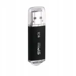 Silicon Power Ultima II M01 8GB USB m&auml;lupulk, must, USB 2.0