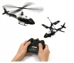 RC helikopter giroskoobiga, BLACKHAWK, infrapuna juhtimine, USB