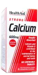 Health Aid Calcium toidulisand 600 mg, 60 pastilli