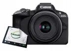 Peegelkaamera Canon EOS R50 18-45 IS STM, 24MP, APS-C, DIGIC X, WiFi