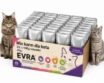 Niiske kassitoit eri maitsetega, 40 x 100 g (4 kg) pakendis