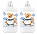 Pesupehmendaja Coccolino Sensitive Cotton Cloud, 2 x 1702 ml, 148 pesukorda