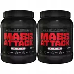 Valgu- ja kreatiinilisand lihasmassi 2x Mass Attack, 1500 g