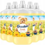 Coccolino Fresh Happy Yellow pesupehmendaja, 1,7 l, 5 tk, 370 pesukorda