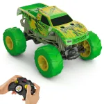 Puldiga juhitav Hot Wheels Gunkster monsterveok, helendav pimedas