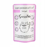 GUSSTO m&auml;rg kassitoit kitselihaga, monoproteiin, 85 g