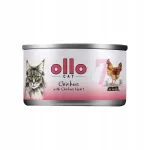 OLLO No. 7 m&auml;rg kassitoit kanaliha ja s&uuml;damega, 70 g