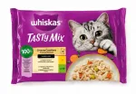 WHISKAS Tasty Mix Cream kastmes niiske kassitoit, 8 x 85 g
