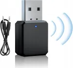 Bluetooth 5.1 USB adapter AUX-&uuml;hendusega, sobib autoradio jaoks