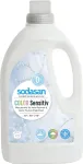 Vedelpestav pesuain tundlikule nahale Sodasan SENSITIVE, 1,5 l