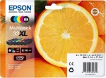 Epson 33XL tindikassetid, 5 tk (CMYK + PBk), T3357, sobib XP635/XP830