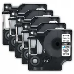 Liimirullid DYMO D1 45013, 12 mm x 7 m, valged, LabelManager, 5 tk