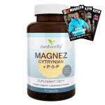 Toidulisand MEDVERITA MAGNEESIUM TSITRAAT + P-5-P, 100 kapslit