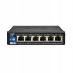 BCS-B-SP0402 PoE l&uuml;liti, 6 porti, 10/100 Mb/s