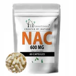 Toidulisand NAC 600mg N-ATSET&Uuml;&Uuml;L L-TS&Uuml;STEIIN 60 kapslit