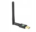 Traadita USB-v&otilde;rgukaart Bluetooth 5.0 ja WiFi, 600 Mbps, kahe sagedusega