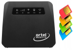 Traadita 3G/4G LTE WiFi ruuter SIM-kaardi toega