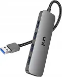 Uni USB jagaja, 4 x USB 3.0, h&otilde;bedane, alumiinium