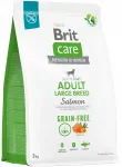 Kuivtoit suurtele koertele Brit Care Grain-Free Adult Salmon 3kg