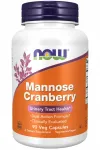 NOW Foods D-Mannose toidulisand j&otilde;hvikatega, 90 kapslit