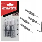 MAKITA D-73455 puuride komplekt s&uuml;vendiga puidule 4/2,8/3,2/3,6 mm