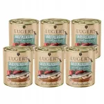 Koeratoit Luger's turska, makrelli, tomatite ja riisiga, 6 x 800 g