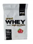 Vadakuvalgu pulber Great One MIX WPC ja WPI, maasika maitsega, 700 g