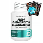 Toidulisand BIOTECH MSM Kondrotiin Glukosamiin 60 tbl.