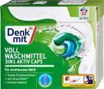 Denkmit 3in1 pesukapslid valgetele kangastele, 22 tk