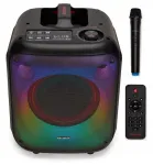 Kaasaskantav k&otilde;lar AIWA KBTUS-250 mikrofoniga, Bluetooth, USB, MP3, TWS, RGB valgustusega, 1500 mAh, puldiga