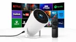 &Uuml;leskeeratav 4K Ultra HD Android TV projektor WiFi ja nutik&otilde;lariga