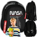 Poiste kooliseljakott NASA, must, 26 l