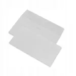 Kleebistega &uuml;mbrikud kleepribaga, aknata, Olin Bright White, DL-formaadis, 10 tk