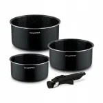 Konighoffer Spinel Black potikomplekt eemaldatava sangaga, 4-osaline