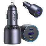 Autolaadija UGREEN, 2x USB-C, 75W