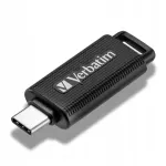 USB m&auml;lupulk 64GB Verbatim Store 'n' Go USB-C 3.0, must