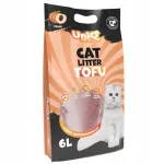 Kassiliiv UNIQ PETS, biolagunev, tofu, virsiku l&otilde;hnaga, 2,5 kg / 6 l